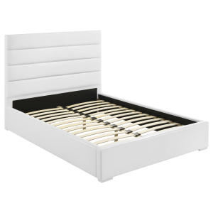 Felicity - Upholstered Full Platform Bed - White