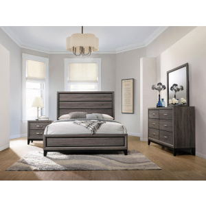 Watson - 4 Piece Queen Bedroom Set - Gray Oak