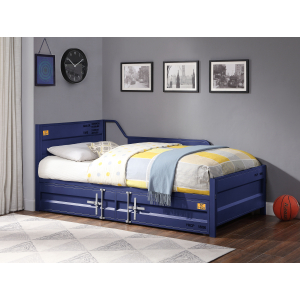 Cargo - Twin Daybed With Trundle - Blue