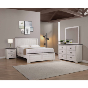 Leighton - Queen 4 Piece Bedroom Set - White