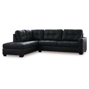Barlin Mills - 2-Piece Sectional With Laf Corner Chaise - Carbon