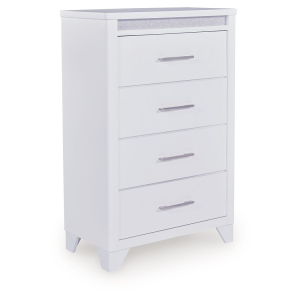 Jarlee - White - Four Drawer Chest