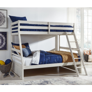 Robbinsdale - Twin Over Full Bunk Bed - Antique White