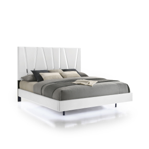Europa - 6/6 Eastern King Bed - White