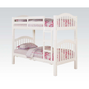 Heartland - Twin Over Twin Bunk Bed - White
