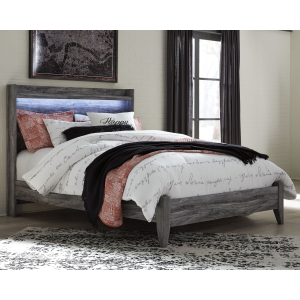 Baystorm - Queen Panel Bed - Gray