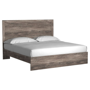 Ralinksi - King Panel Bed - Gray