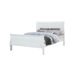 Louis Philip - California King Bed - White