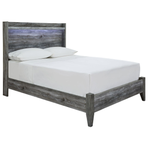 Baystorm - Full Panel Bed - Gray