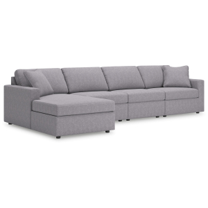 Modmax - 4-Piece Sectional With Laf Corner Chaise - Granite