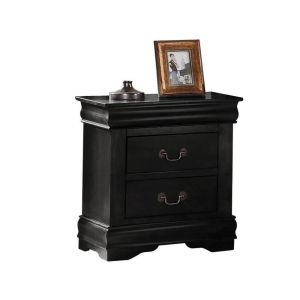 Louis Philippe - Nightstand - Black