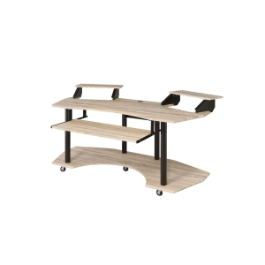 Eleazar - 71## Music Studio Desk - Natural Oak