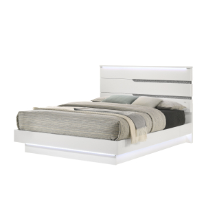 Paradox - 6/6 King Bed - White