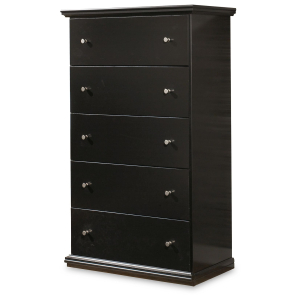 Maribel - Five Drawer Chest - Black