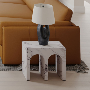 Fritzy - 22## End Table - Engineered Stone