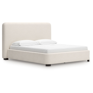 Brintstreet - California King Upholstered Bed - Beige