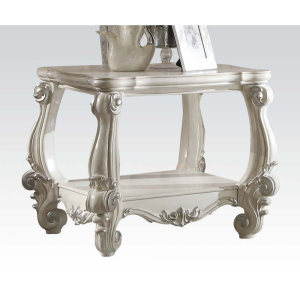 Versailles - End Table - Bone White