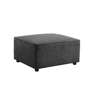 Silvester - Ottoman - Gray Fabric