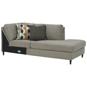 Santasia - Gray Dark - RAF Corner Chaise