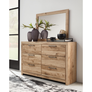 Hyanna - Dresser, Mirror - Tan