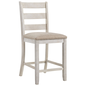 Skempton - Upholstered Barstool (Set of 2) - White