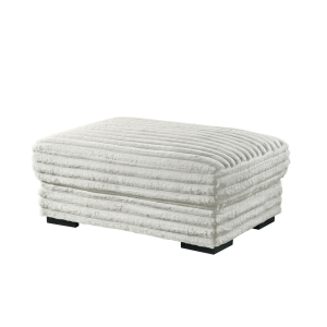 Embrace - 41## Ottoman - White