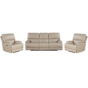 Whitman - Powered By Freemotion Power Reclining Sofa And Two Recliners - Verona Linen