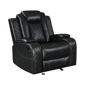 Orion II - Glider Recliner - Black