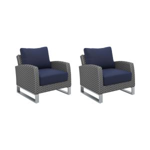 Fiji - Club Chairs (Set of 2) - Blue