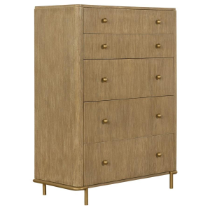 Arini - 5-Drawer Bedroom Chest - Sand Wash