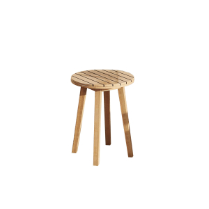 Wesley - Patio End Table - Light Brown
