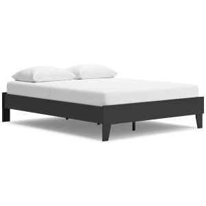 Socalle - Queen Platform Bed - Black