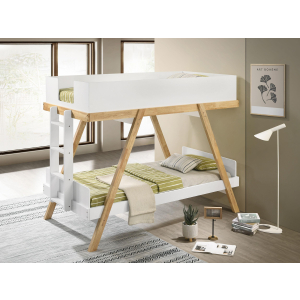 Frankie - Twin Over Twin Bunk Bed With 7