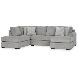 Casselbury - 2-Piece Sectional With Laf Corner Chaise - Cement