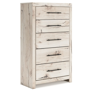 Lawroy - Five Drawer Chest - Light Natural