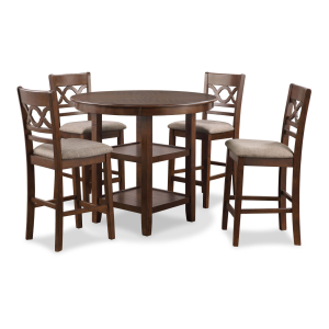 Cori - 5 Piece Counter Dining Set - Cherry