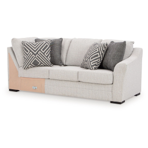Koralynn - Raf Sofa with Corner Wedge - Stone