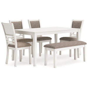 Erinberg - Dining Room Table Set (Set of 6) - Antique White