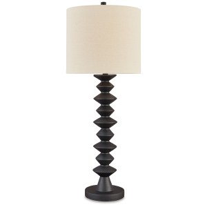 Luanndon - Poly Buffet Lamp - Black
