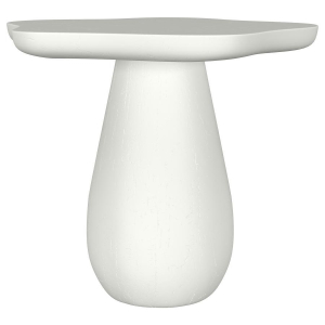 Perth - 17## Side Table With Cloud-Shaped Top - Off White