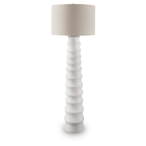 Veraleigh - Poly Floor Lamp - White