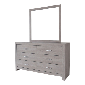 Jaylen - Dresser & Mirror - Gray