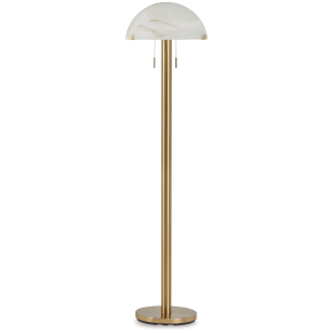 Tobbinsen - Metal Floor Lamp - Brass Finish