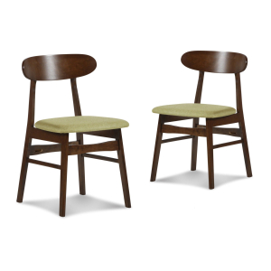 Morocco - Dining Chair With Seat Cushion (Set of 2) - Green
