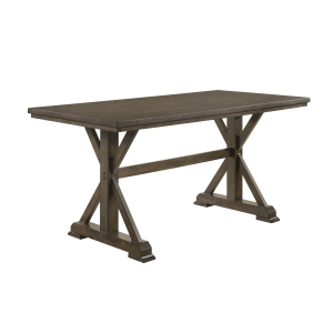 Lloyd - Rectangular Counter Height Table Base - Brown