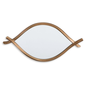 Bartner - Accent Mirror - Antique Gold Finish