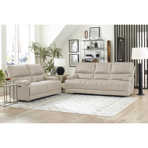 Whitman - Powered By Freemotion Power Reclining Sofa And Loveseat - Verona Linen