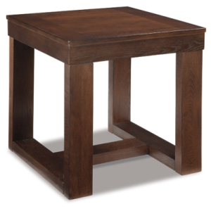 Watson - Square End Table - Dark Brown