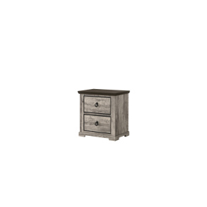 Ella-Mae - Nightstand - Gray