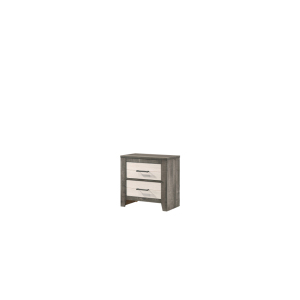 Rhett - Nightstand - Chalk / Gray